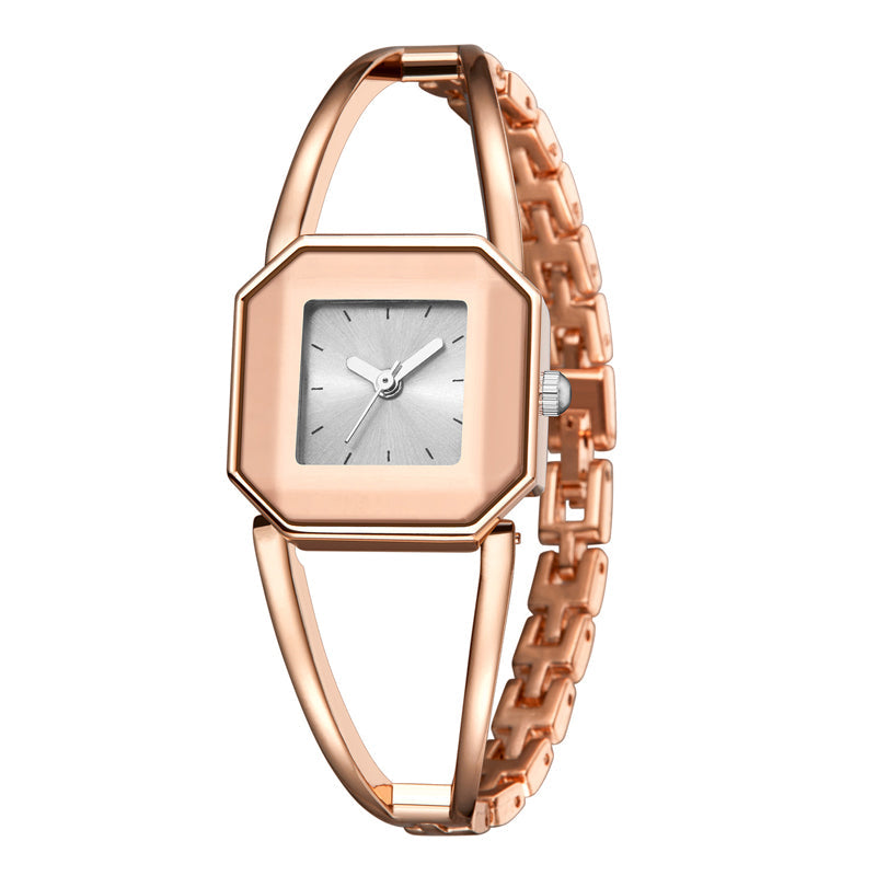 ⌚️Minimalist Fashion Square Dial Quartz Watch – Sleek Lines & Timeless Appeal