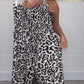 Trendy Women's Leopard Print Loose Jumpsuit – Comfortable & Fashionable