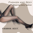 👠Shiny Sheer Pantyhose for Women – Breathable Fabric & Shimmer Finish