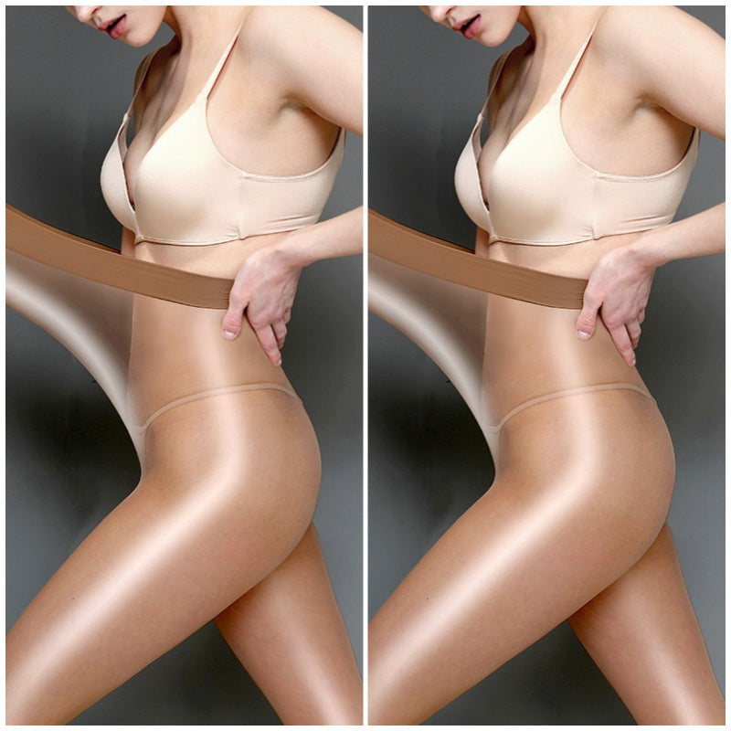 👠Shiny Sheer Pantyhose for Women – Breathable Fabric & Shimmer Finish