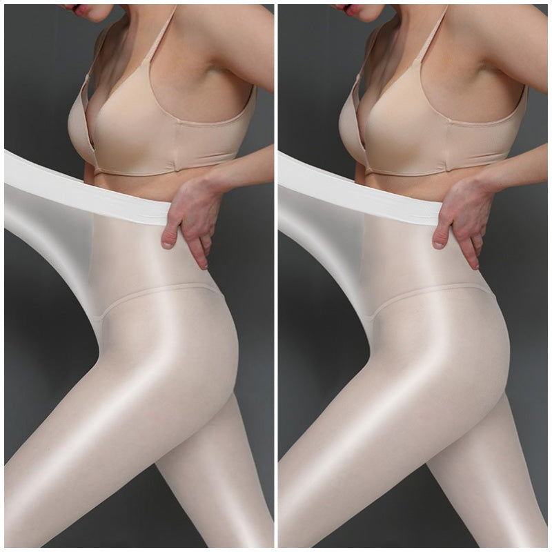 👠Shiny Sheer Pantyhose for Women – Breathable Fabric & Shimmer Finish