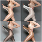 👠Shiny Sheer Pantyhose for Women – Breathable Fabric & Shimmer Finish