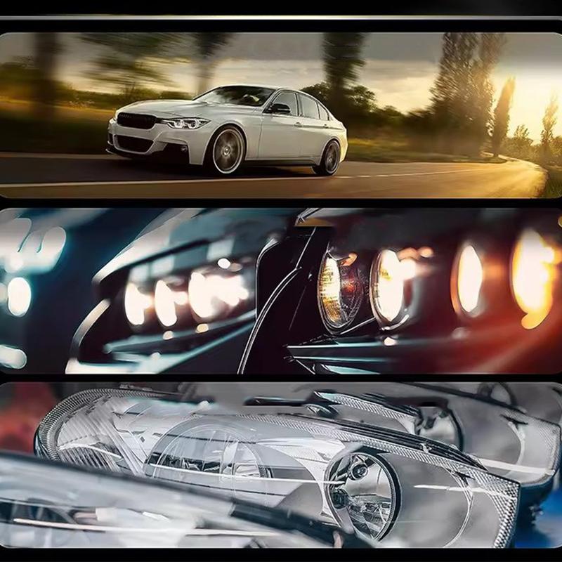 💡✨Automotive Headlamp Refurbisher & Crystallization Coating Agent Kit – Restore Clarity & Shine