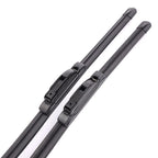 🚗 UK Car Boneless Wiper Blades | Double Rubber Strip – 100% Streak-Free for Safe Night Driving 🌙 | Fits 98% British Models 💧