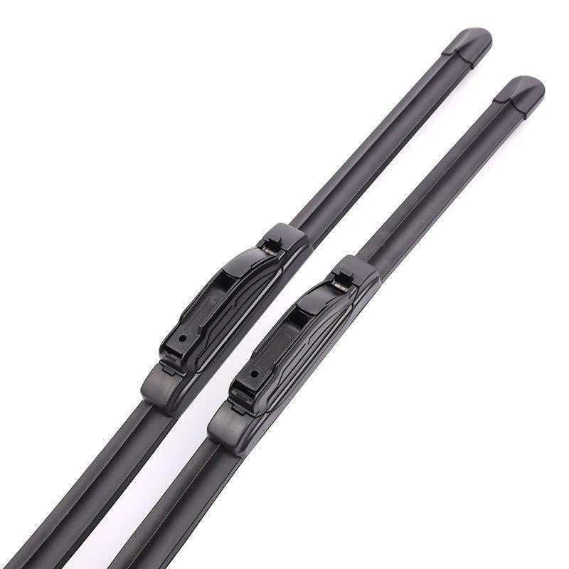 🚗 UK Car Boneless Wiper Blades | Double Rubber Strip – 100% Streak-Free for Safe Night Driving 🌙 | Fits 98% British Models 💧