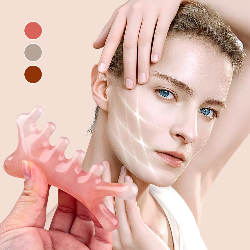 Multifunction Scalp Massage Comb Gua Sha Tool – Relax & Refresh Scalp, Promote Circulation 💆♀️