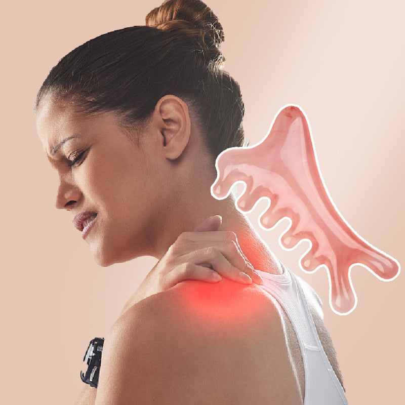 Multifunction Scalp Massage Comb Gua Sha Tool – Relax & Refresh Scalp, Promote Circulation 💆♀️