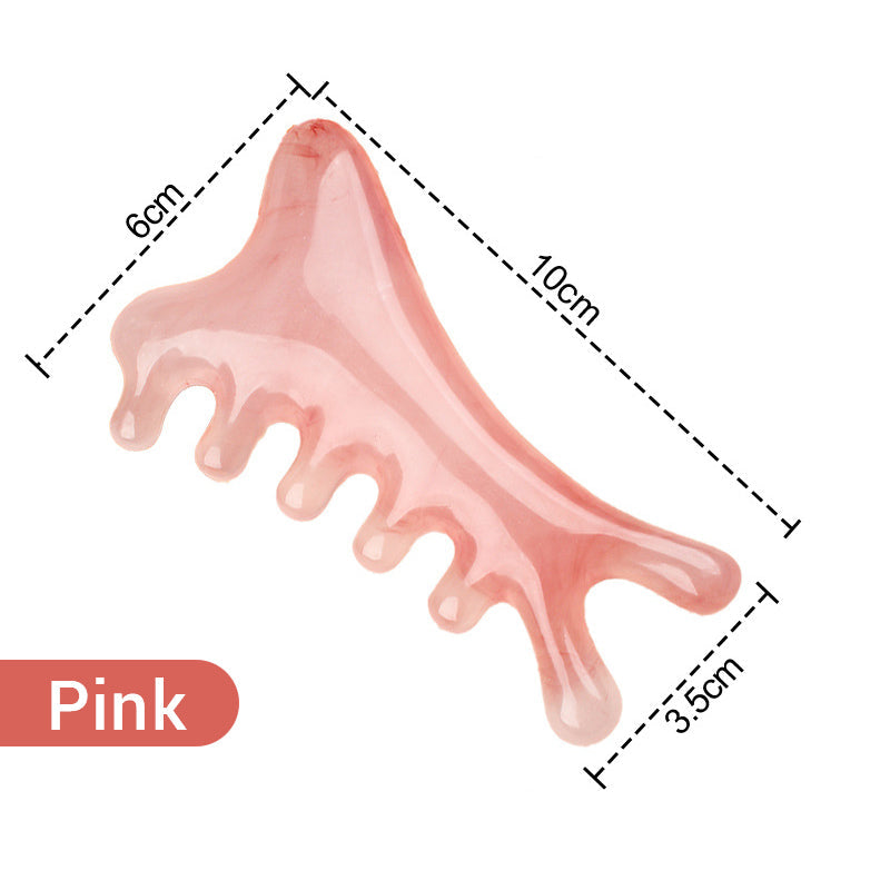 Multifunction Scalp Massage Comb Gua Sha Tool – Relax & Refresh Scalp, Promote Circulation 💆♀️