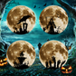 🦇Halloween 3D Bat LED Wall Light Decor 💡 – No Drilling Needed, Easy Installation | Soft LED Glow for Living Room/Bedroom Festive Vibe