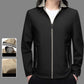 Men's Lightweight Casual Zip-Up Jacket - All-Season Layering, Lightweight for Casual Daily Use 🔄