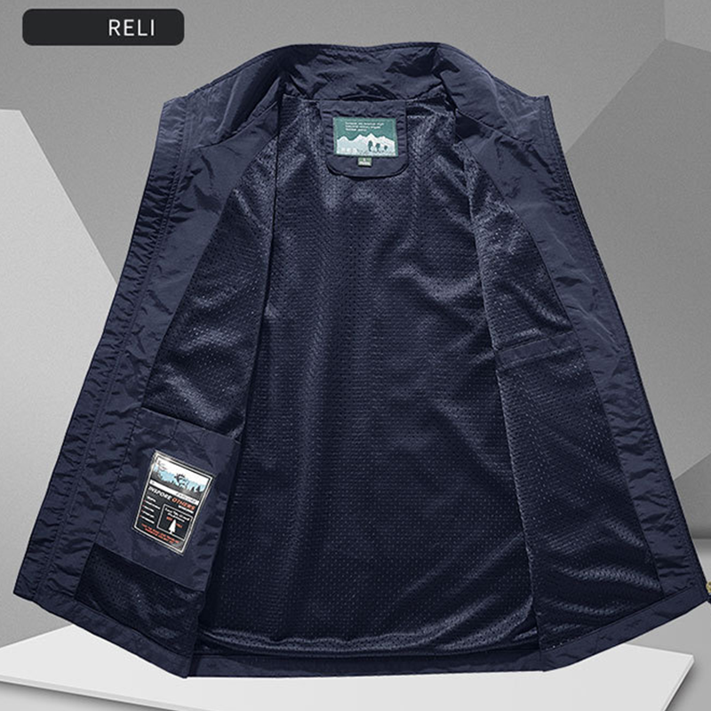 👕 Oversized Men's Sleeveless Vest Jacket – Roomy Fit, Functional Pockets, Trendy Street Style ✨