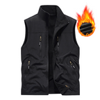 👕 Oversized Men's Sleeveless Vest Jacket – Roomy Fit, Functional Pockets, Trendy Street Style ✨