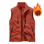 👕 Oversized Men's Sleeveless Vest Jacket – Roomy Fit, Functional Pockets, Trendy Street Style ✨