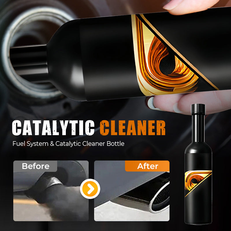 🛡️Fuel System Cleaner Bottle with Catalytic Protection – Prevents Clogs, Maintains Engine Efficiency