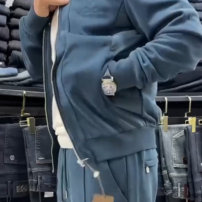 Men's Street Casual 2-Piece Set 🏙️ – Trendy for Daily/Weekend Looks