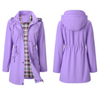 Women Waterproof Long Hooded Trench Coat 👯 – Slim Fit, Elegant Trench Style for Office & Weekend Dates ✨