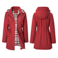 Women Waterproof Long Hooded Trench Coat 👯 – Slim Fit, Elegant Trench Style for Office & Weekend Dates ✨