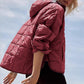 Women's Winter Warm Loose Hoodie Coat ✨ – Contrast Drawstring + Hoodie Style, Stylish for Dates & Shopping 🛍️