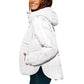 Women's Winter Warm Loose Hoodie Coat ✨ – Contrast Drawstring + Hoodie Style, Stylish for Dates & Shopping 🛍️