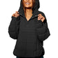 Women's Winter Warm Loose Hoodie Coat ✨ – Contrast Drawstring + Hoodie Style, Stylish for Dates & Shopping 🛍️