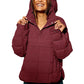 Women's Winter Warm Loose Hoodie Coat ✨ – Contrast Drawstring + Hoodie Style, Stylish for Dates & Shopping 🛍️