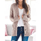 Women's Autumn Midi-Length Knit Sweater 🧥 – Layers Over Tees/Under Coats, Ideal for Office & Brunch Gatherings 💼