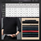 Men's Lapel Faux Two-Piece Knitted Shirt 👔🧶✨ – Casual Comfy Knit Top, Great for Daily Wear & Office Outfits