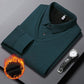 Men's Lapel Faux Two-Piece Knitted Shirt 👔🧶✨ – Casual Comfy Knit Top, Great for Daily Wear & Office Outfits