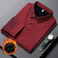 Men's Lapel Faux Two-Piece Knitted Shirt 👔🧶✨ – Casual Comfy Knit Top, Great for Daily Wear & Office Outfits