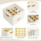 Fabric Shoe Organizer Storage Box 👟📦 – Space-Saving for Neat Footwear Organization ✨