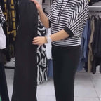 Women's Striped Top & Solid Pants Set ✨🩱 – Chic Striped-Solid Combo, Soft Fabric, Perfect for Casual Hangouts & Weekends