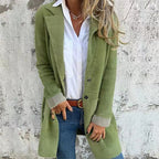 Women's Classic Mid-Length Elegant Coat 🧥✨ – Timeless Style, Flattering for Autumn/Winter, Perfect for Office & Date Nights