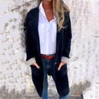 Women's Classic Mid-Length Elegant Coat 🧥✨ – Timeless Style, Flattering for Autumn/Winter, Perfect for Office & Date Nights