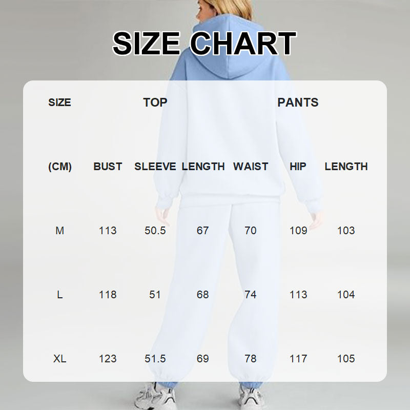 Casual Hooded 2-Piece Set 👕👖 – Soft Fabric, Easy-Match for Daily/Home