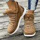 Women's Mid-Calf Snow Boots 👢 – Cozy Fleece, Anti-Slip Sole for Winter Walks/Daily