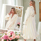 Soft Fluffy Bathrobe 🧖♀️ – Skin-Friendly Fabric, Cozy Warmth for Post-Shower