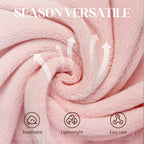 Soft Fluffy Bathrobe 🧖♀️ – Skin-Friendly Fabric, Cozy Warmth for Post-Shower