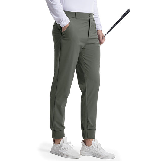 Men's Stretchy Slim Fit Joggers 👖 – 4-Way Stretch Fabric, Tapered Leg for Gym & Daily Casual