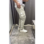 Event 50% OFF 🔥 Men's Solid Casual Cargo Pants 👖 – Comfy Fit for Daily & Outdoor