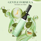 Hair Straightening & Softening Cream with Built-In Comb