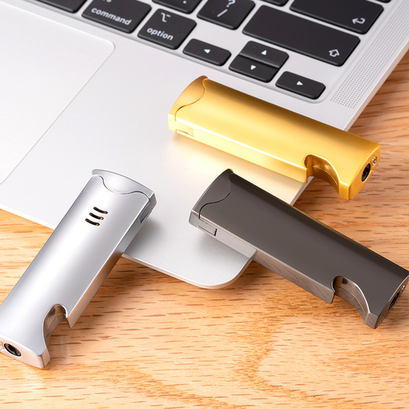 Windproof lighter with built-in bottle opener