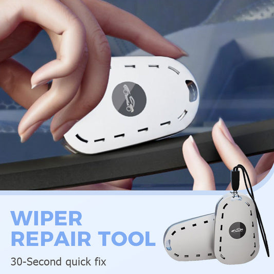 Universal Windshield Wiper Repair Tool 🔧 – Fixes Squeaks/Scratches, No-Disassembly for Rainy Days