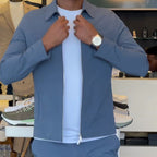 Men's Casual Top & Pants 2-Piece Set 👕👖 – Stylish for Daily Wear & Outings