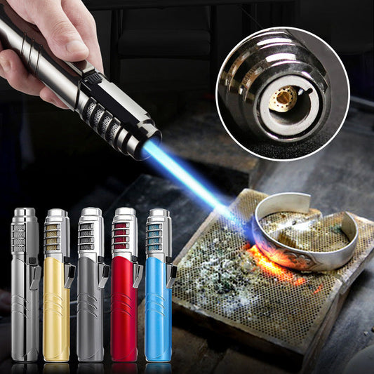 High-Temp Torch Lighter 🔥 – Safe Lock Design for Cooking (Steak Searing) / Soldering / DIY Projects