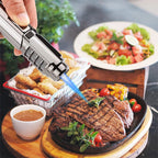 High-Temp Torch Lighter 🔥 – Safe Lock Design for Cooking (Steak Searing) / Soldering / DIY Projects