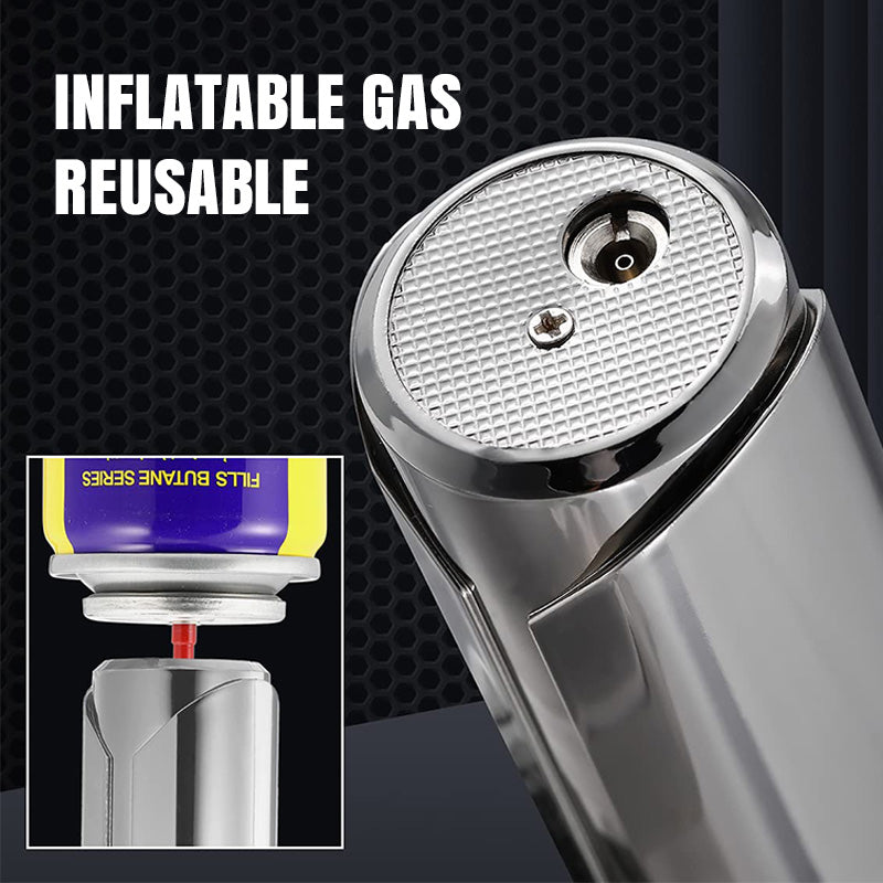 High-Temp Torch Lighter 🔥 – Safe Lock Design for Cooking (Steak Searing) / Soldering / DIY Projects