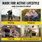 Durable Men’s Cargo Pants 🥾 – Multi-Pocket Relaxed Fit for Camping/Street Wea