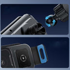 Car Phone Holder with Wireless Charger ⚡ – Stable for Foldable Phones & Easy 360° Adjust