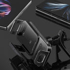 Car Phone Holder with Wireless Charger ⚡ – Stable for Foldable Phones & Easy 360° Adjust