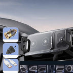 Car Phone Holder with Wireless Charger ⚡ – Stable for Foldable Phones & Easy 360° Adjust